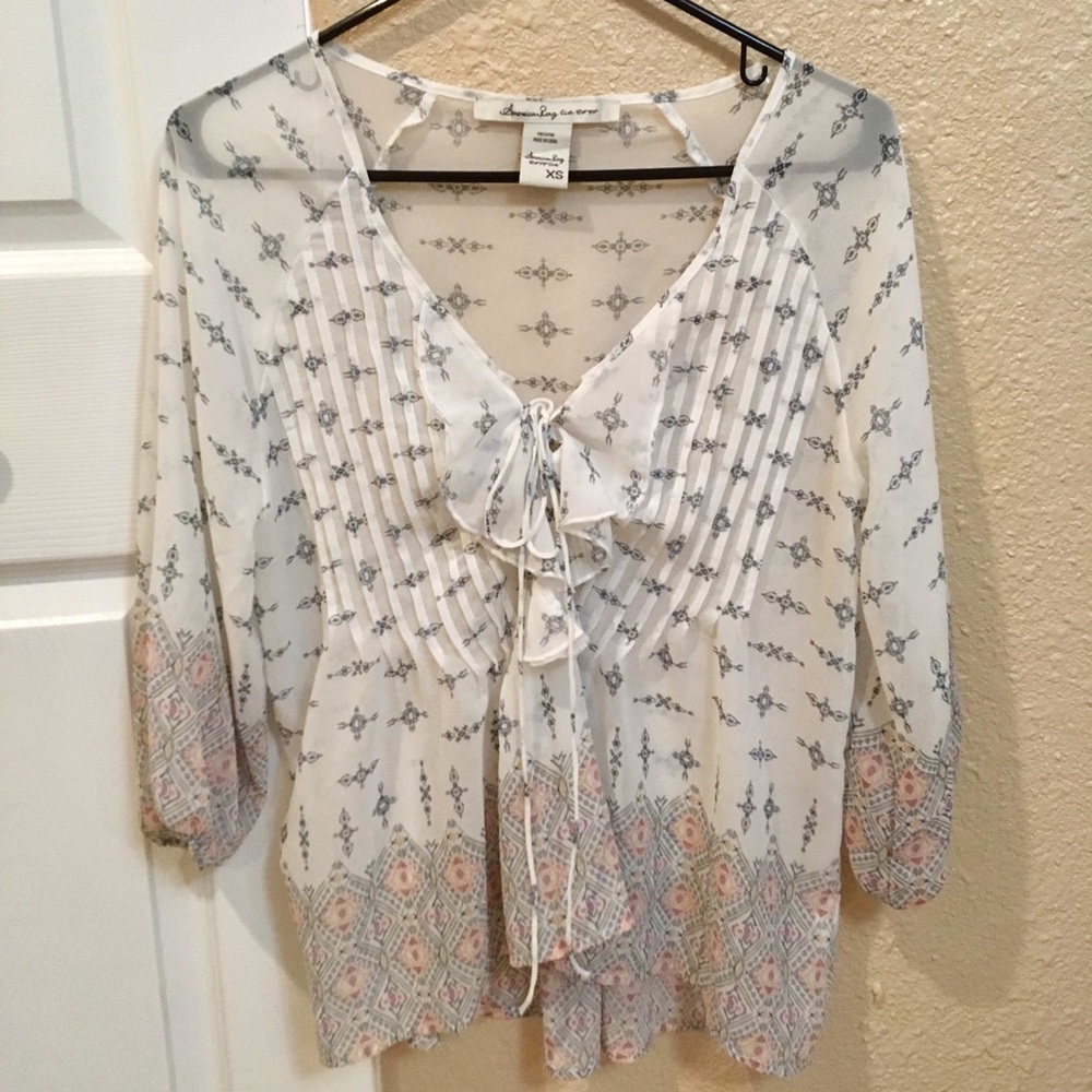 American Rag white blouse